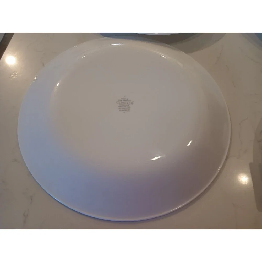 Corelle Classic Cafe Red Dinner Plates 10 1/4